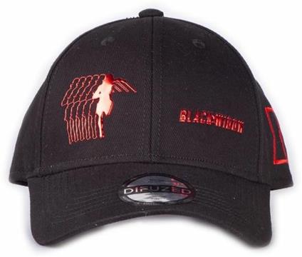 Cappellino Marvel Black Widow Adjustable Black
