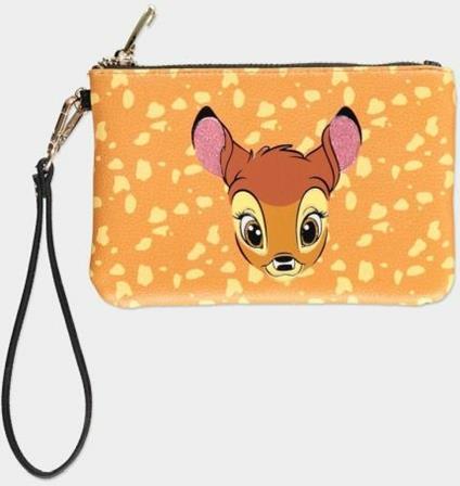 Portafoglio Disney Bambi Zipper Brown