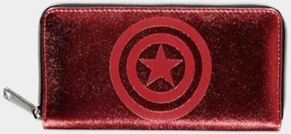 Portafoglio Marvel Aop Zip Around Multicolor