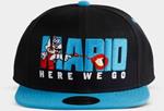 Cappellino Nintendo Super Mario Summer Olympics Letters Snapback Multicolor