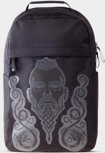 Zaino Assassin'S Creed Valhalla Black Screen Printed Backpack Black