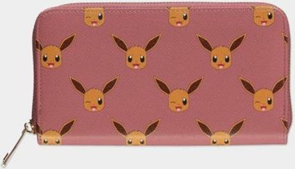 Portafoglio Pokemon Eevee Aop Zip Around Wallet Pink