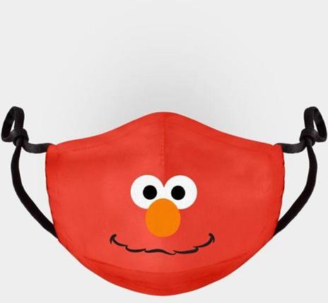 Sesame Street: Adjustable Shaped Face Mask Red (Mascherina Protettiva)