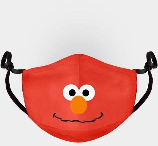 Sesame Street: Adjustable Shaped Face Mask Red (Mascherina Protettiva)