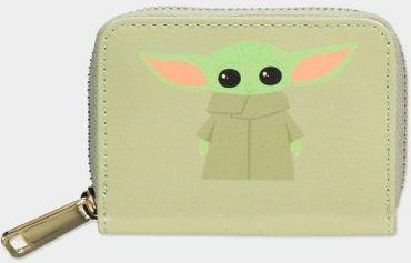 Portafoglio Star Wars The Mandelorian Baby Yoda Zip Around Wallet Green