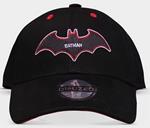 Cappellino Dc Comics Batman Black & Red Curved Bill Cap Adjustable Black