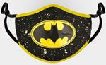 Mascherina Protettiva Dc Comics Batman Adjustable Shaped Black Face Mask