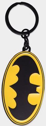 Dc Comics: Batman Metal Keychain Black (Portachiavi)