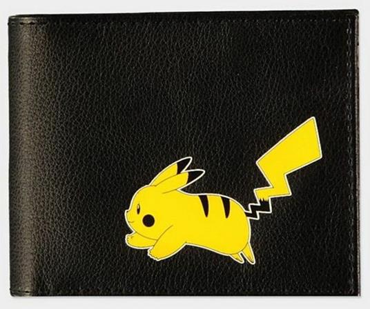 Portafoglio Pokemon #025 Bifold Wallet Black