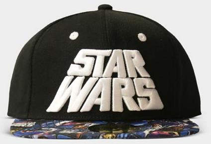 Cappellino Star Wars All-Over Print Poster Snapback Cap Black