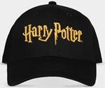 Cappellino Harry Potter Adjustable Cap Gold Logo Black