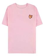 T-Shirt Donna Tg. M. Pokemon: Pixel Eevee Pink