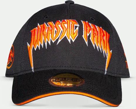 Jurassic Park: Men'S Snapback Cap Black (Cappellino) - 2