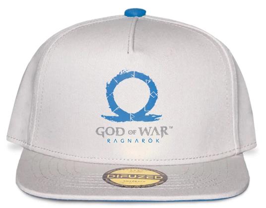 God Of War:  Ragnarok Snapback Cap White (Cappellino)