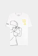 T-Shirt Unisex Tg. S Pokemon: Ash White
