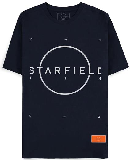 T-Shirt Unisex Tg. L Starfield: Cosmic Perspective Blue