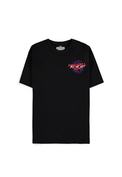 Stranger Things - Hell Fire Club Men''S Short Sleeved T-Shirt - M Short Sleeved T-Shirts M Black