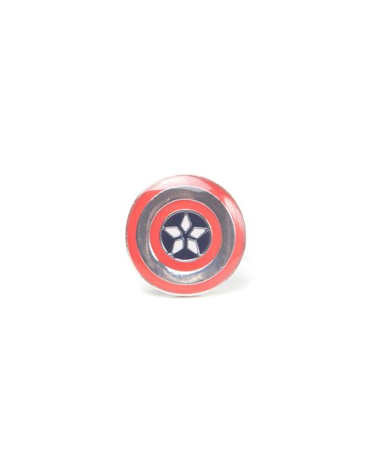 Anello Captain America. Civil War Shield Red