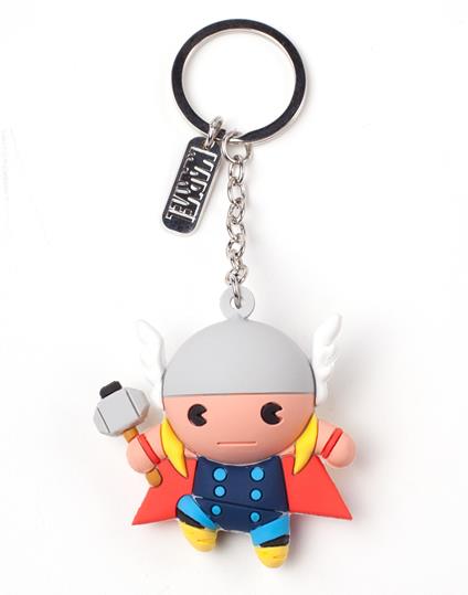 Portachiavi Marvel. Thor Character 3D Rubber 3D Multicolor