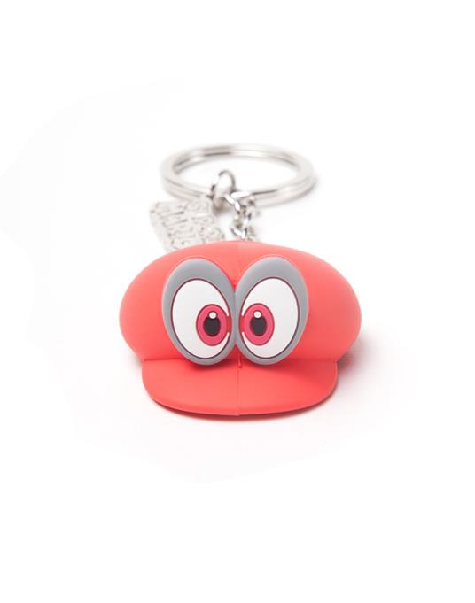 Portachiavi Nintendo. Mario Odyssey Hat Rubber 3D Red