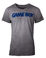 T-Shirt Donna Nintendo. Gameboy Patch Grey. Taglia M