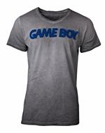 T-Shirt Unisex Tg. 2XL Nintendo. Acid Washed Gameboy Grey