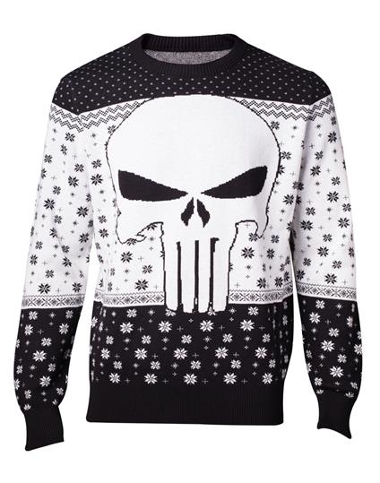 Marvel. Punisher X-Mas Men'S Jumper. S Jumpers M Black