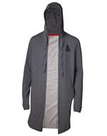 Felpa Con Cappuccio Unisex Tg. S Assassin'S Creed Odyssey. Apocalyptic Warrior Throw Over Grey
