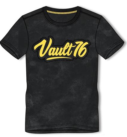 T-Shirt Unisex Tg. M. Fallout 76: Oil Vault 76