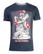 T-Shirt Unisex Tg. L. Nintendo: Piranha Plant Blue