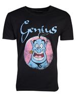 T-Shirt Unisex Tg. XL. Disney: Aladdin Genius Black