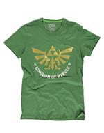 T-Shirt Unisex Tg. XL. Zelda: Golden Hyrule Green
