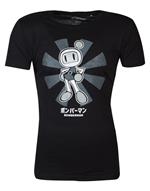 T-Shirt Unisex Tg. S Konami: Bomberman Bomb Black