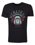 T-Shirt Unisex Tg. S Hasbro: Transformers Megatron Black