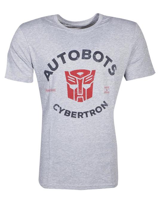 Hasbro: Transformers. Autobots Grey (T-Shirt Unisex Tg. XL)