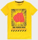 T-Shirt Unisex Tg. S One Punch Men The Punch Yellow
