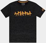 T-Shirt Unisex Tg. XL. Naruto Shippuden: Tone To Tone Black