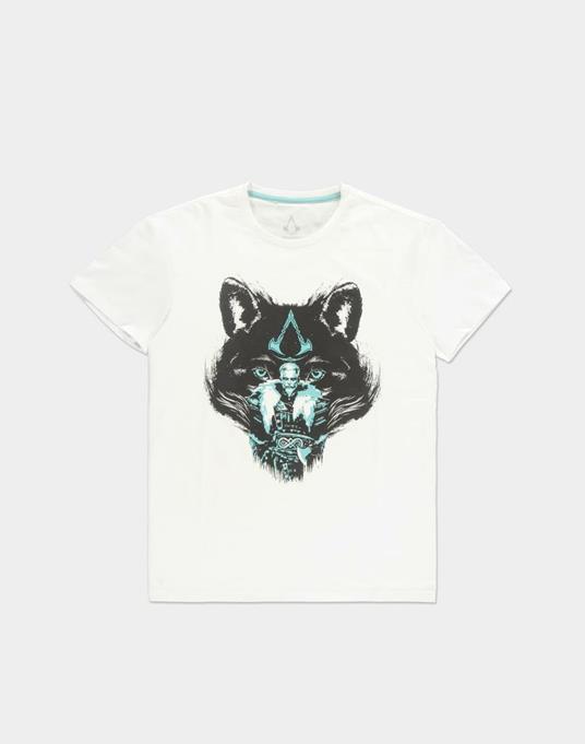 Assassin'S Creed Valhalla: Wolf White (T-Shirt Unisex Tg. XL)