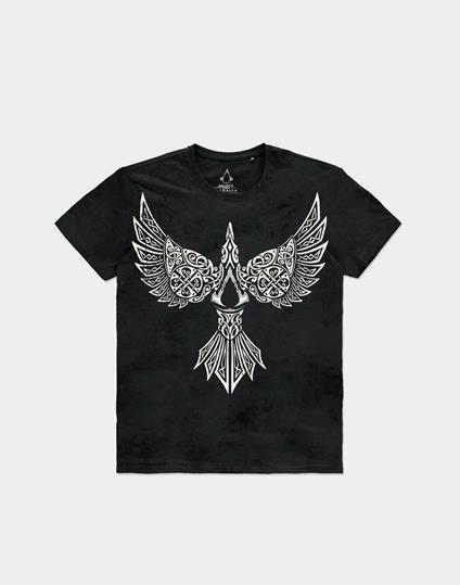 Assassin'S Creed Valhalla: Raven Black (T-Shirt Unisex Tg. S)