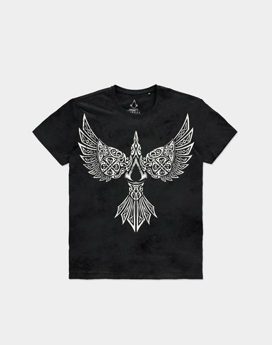 Assassin'S Creed Valhalla: Raven Black (T-Shirt Unisex Tg. S)