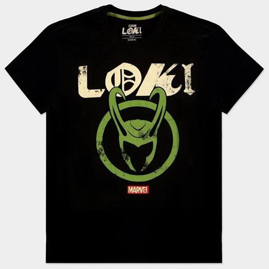 Marvel: Loki - Logo Badge Black (T-Shirt Unisex Tg. L) - 2