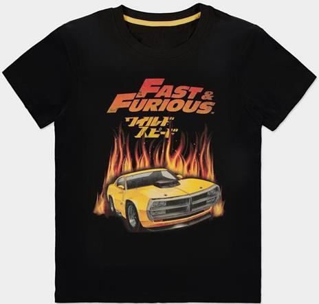 Fast & Furious: Hot Flames Black (T-Shirt Unisex Tg. 2XL) - 2