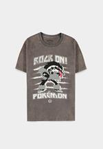 T-Shirt Unisex Tg. M. Pokemon: Obstagoon Punk Black