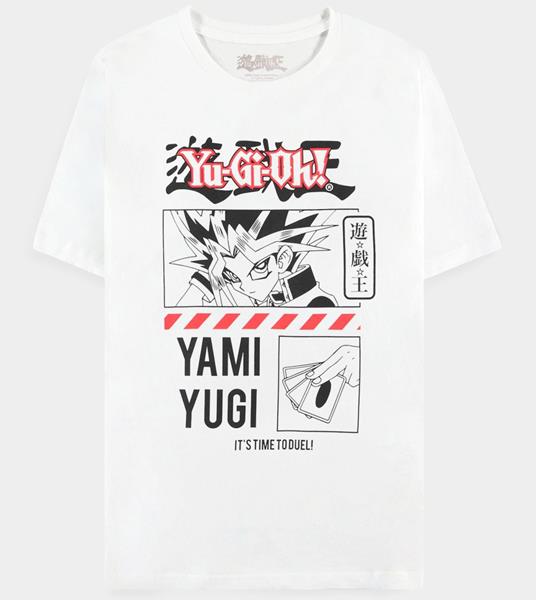 T-Shirt Unisex Tg. 2XL. Yu-Gi-Oh!: Yami Yugi White
