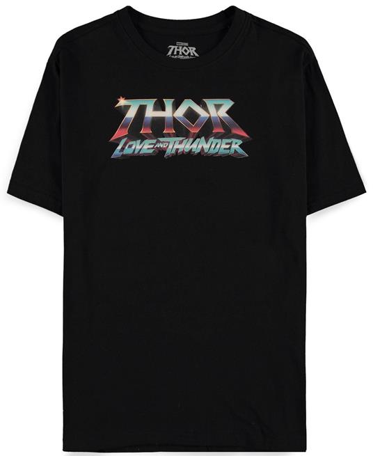 Marvel: Thor Men'S Short Sleeved Regular Fit Black (T-Shirt Unisex Tg. 2XL)
