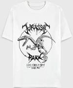 Jurassic Park: Men'S Short Sleeved White (T-Shirt Unisex Tg. S)