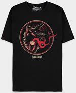 Game Of Thrones: House Of The Dragon - Men'S Short Sleeved Black 03 (T-Shirt Unisex Tg. L)