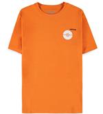 Pokemon: Charizard Men'S Short Sleeved Orange (T-Shirt Unisex Tg. XL)