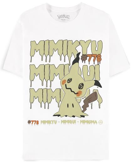 Pokemon: Mimikyu White (T-Shirt Donna Tg. XL)