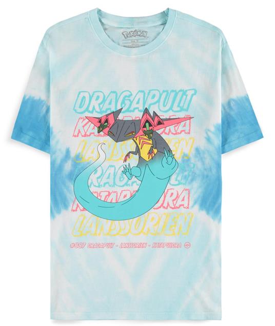 T-Shirt Unisex Tg. XL Pokemon: Dragapult Blue